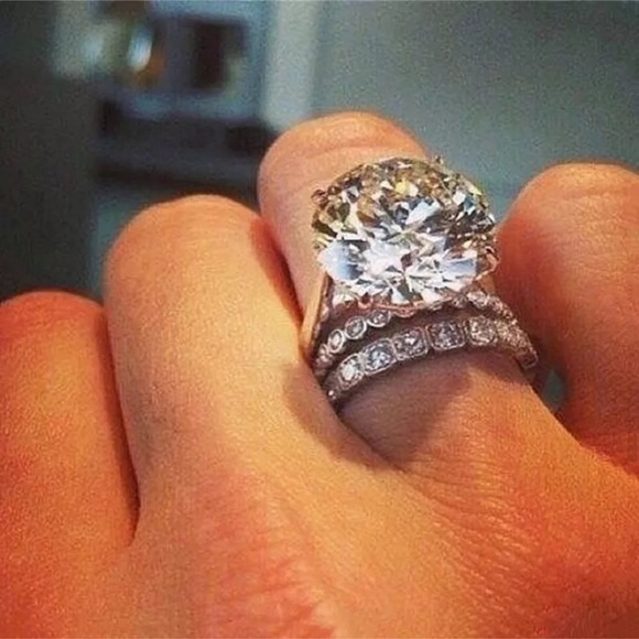Big fashion engagement ring